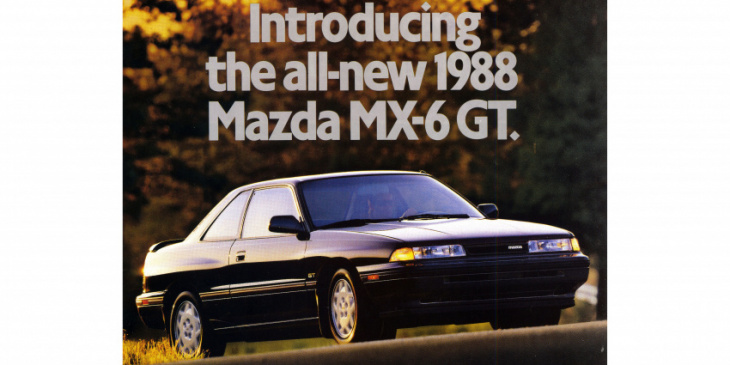 1988 mazda mx-6 gt is cheap, has turbo