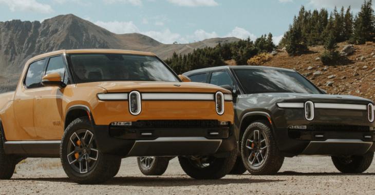 amazon, rivian confirms production of 7,363 electric pickups and suvs in q3, a significant ramp