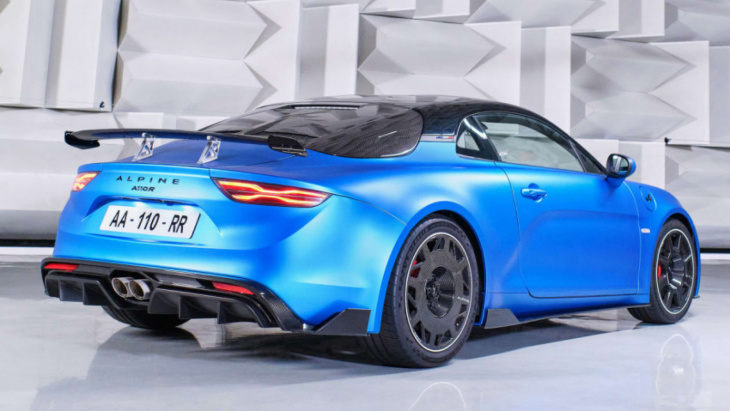 track-bred alpine a110 r revealed with 296bhp