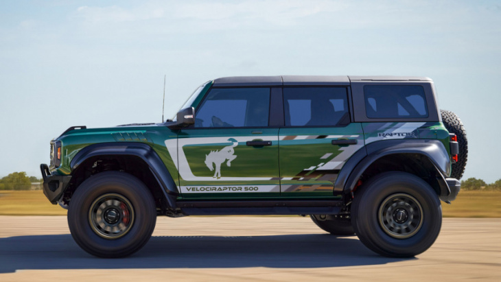 hennessey has modified the ford bronco to 500bhp