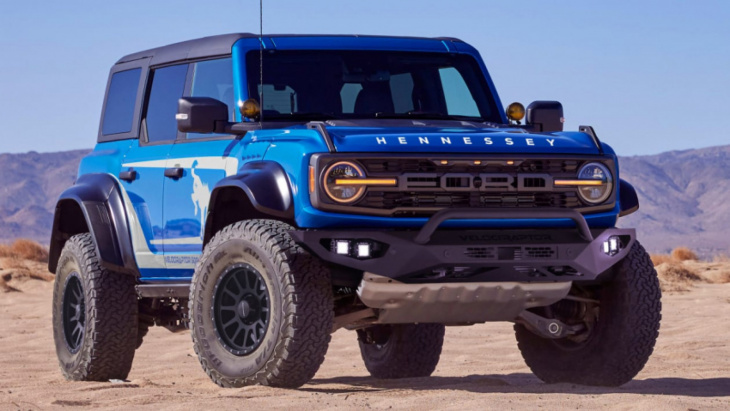 hennessey ford bronco velociraptor revealed with 500bhp