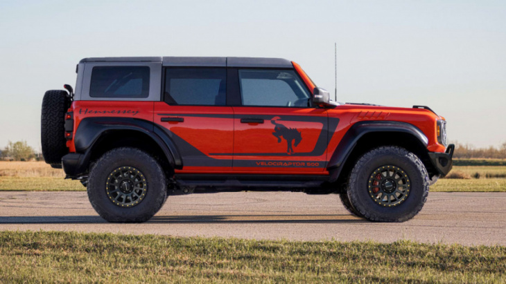 hennessey ford bronco velociraptor revealed with 500bhp