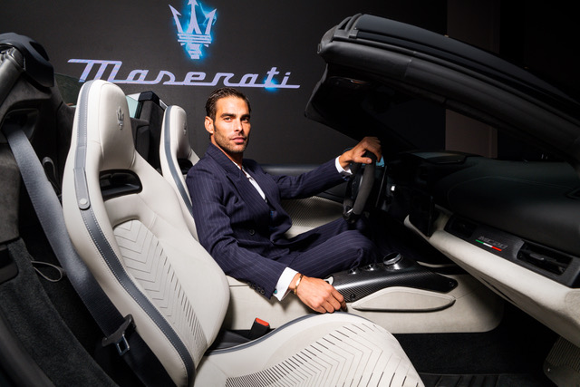 maserati celebrates the opening of its new store in milan