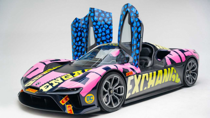 nio ep9 ev hypercar becomes a flashy art car you can't drive