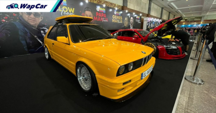 indonesian artist wanted a bmw 3 series e30 hatchback so badly he made his own with vw golf parts, may we forgive his blasphemy