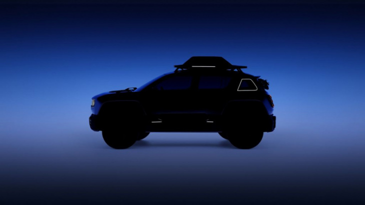renault 4 concept looks quite large and chunky in this teaser
