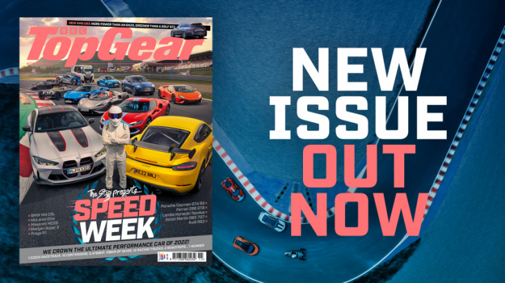 amazon, new top gear magazine out now: it’s speed week 2022