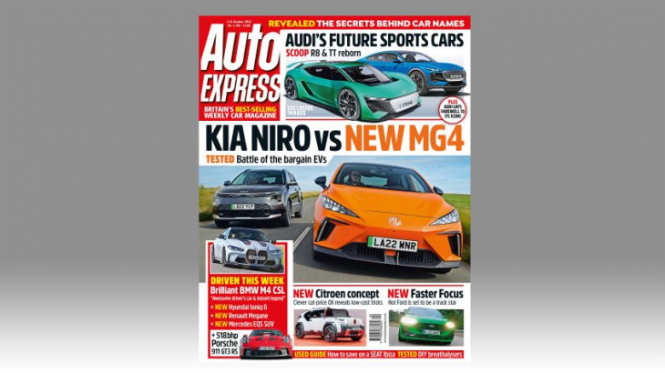 mg4 takes on kia niro ev in this week’s auto express