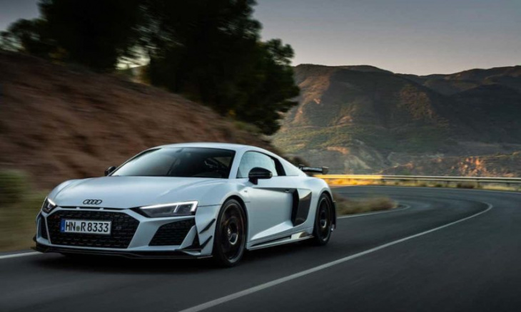 the new 2023 audi r8 v10 gt returns for its ice finale
