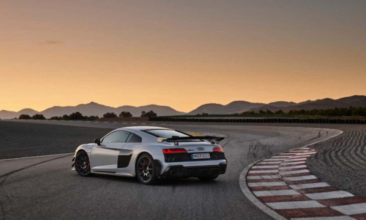the new 2023 audi r8 v10 gt returns for its ice finale