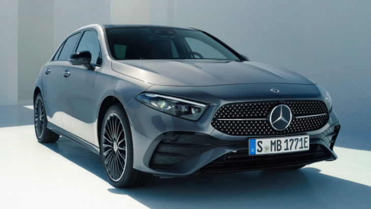 android, new mercedes a-class facelift arrives with fresh look and tech upgrade