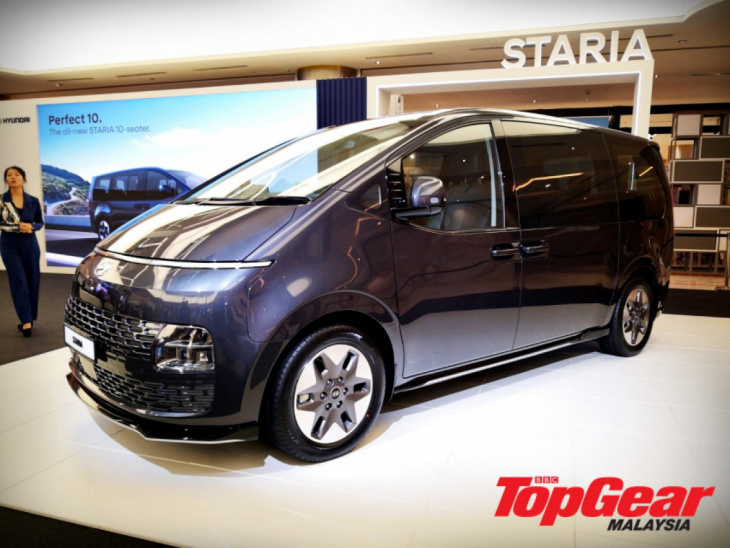 new hyundai staria 10-seater is here to succeed the starex - 3 variants, from rm180k