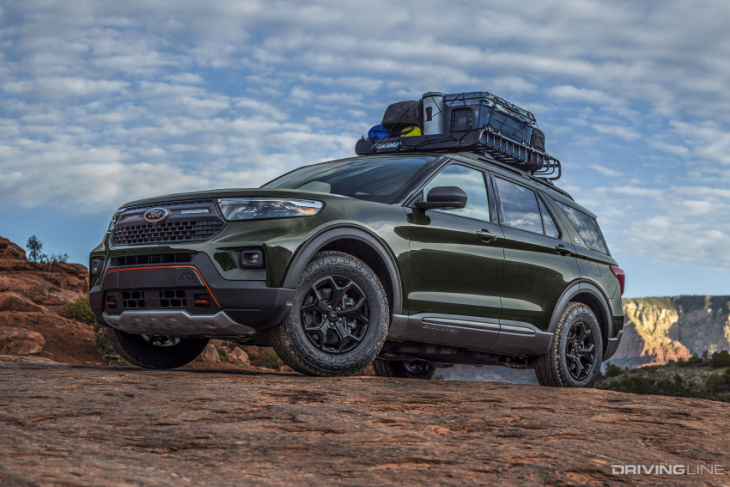 street performance or off-road fun? ford explorer timberline vs ford explorer st
