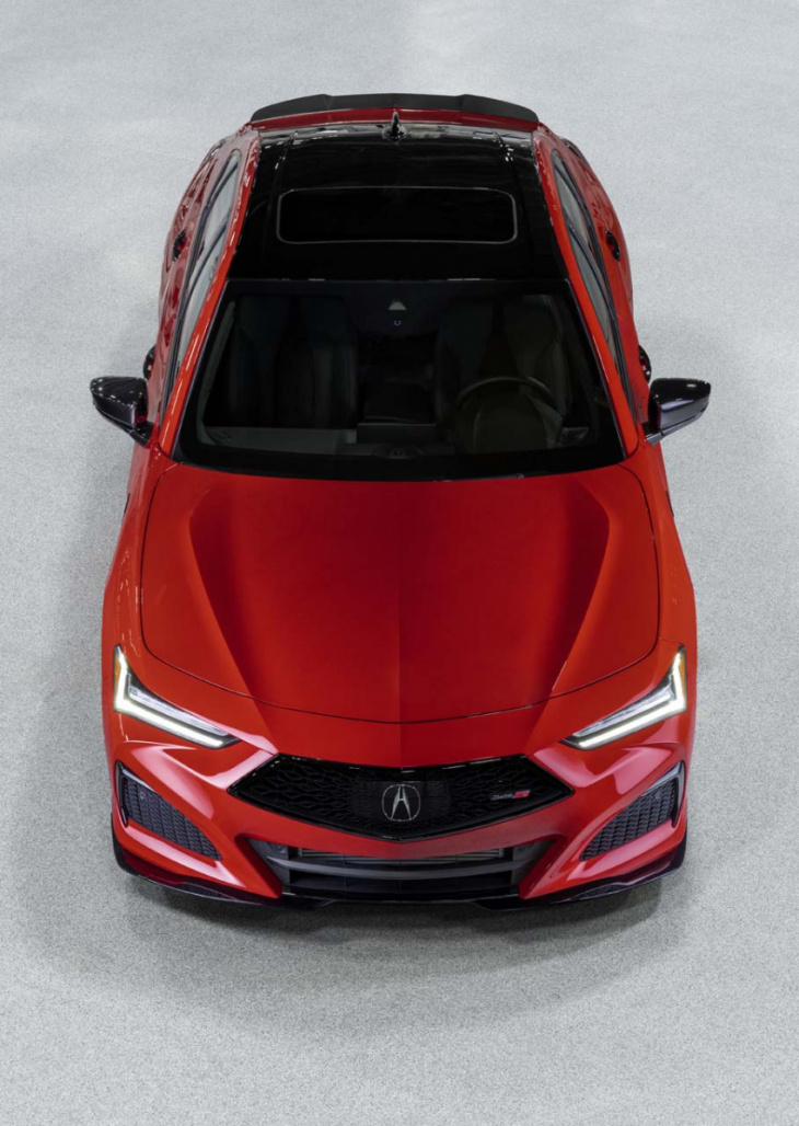 2023 acura tlx type s pmc edition and its fancy paint can now be reserved