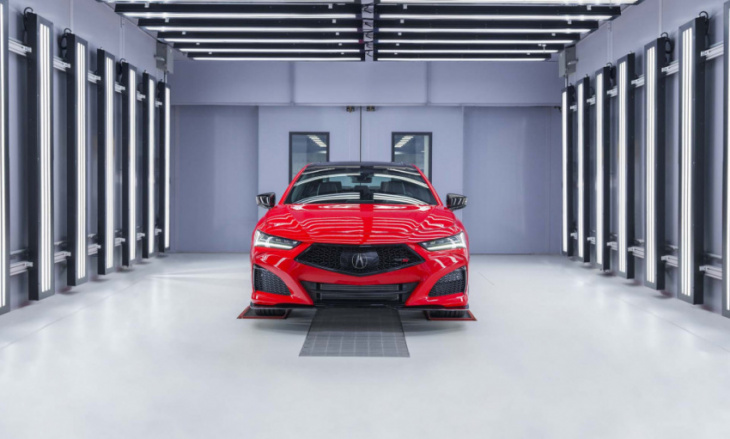 2023 acura tlx type s pmc edition and its fancy paint can now be reserved