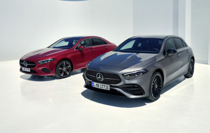 android, updated mercedes-benz a-class and b-class arrive, but not in us