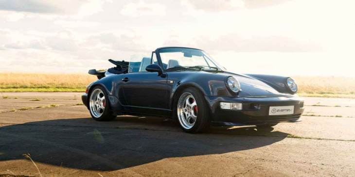 everrati adds wide body cabriolet to its range of electric porsche 911 conversions