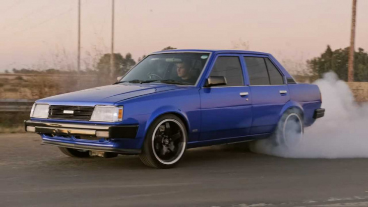 old toyota corolla with v8 swap and hidden turbo is a sneaky sleeper