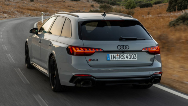 new audi rs 4 avant competition 2022 review