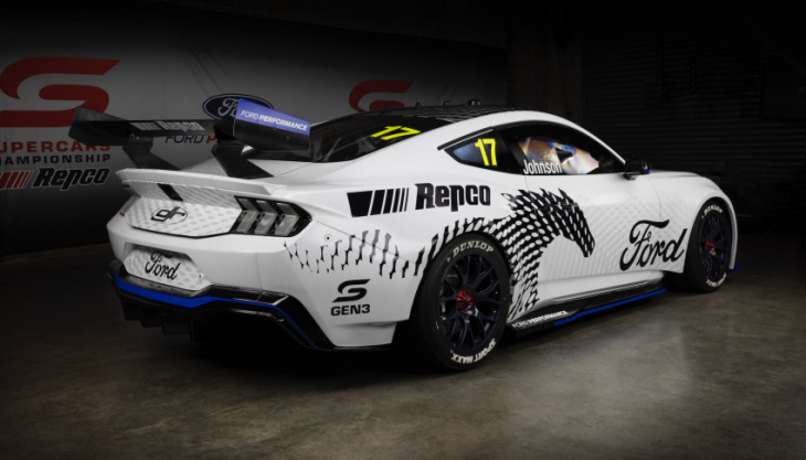2023 ford mustang gt supercars ‘gen3’ race car revealed at bathurst