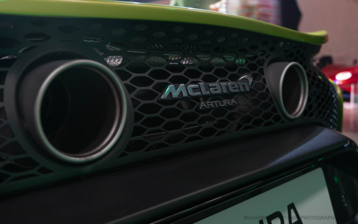 mclaren's latest artura hybrid supercar debuts in singapore