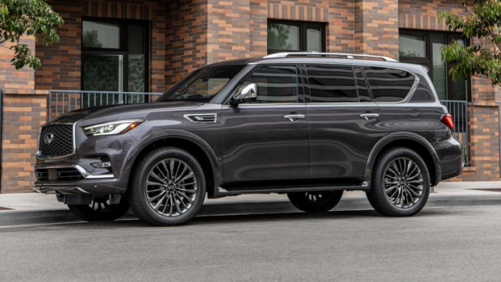 amazon, android, 2023 infiniti qx80 gets new tech, higher starting price