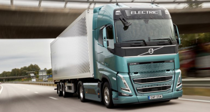 amazon, amazon orders 20 electric trucks from volvo