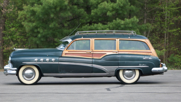 own the road in this buick roadmaster wagon from broad arrow group