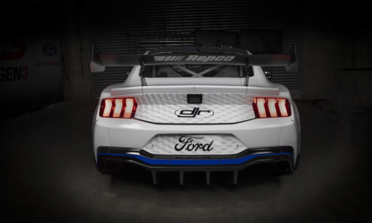 ford’s gen3 mustang race car finally sees real world unveiling