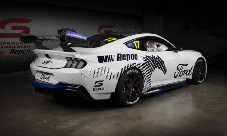 ford’s gen3 mustang race car finally sees real world unveiling
