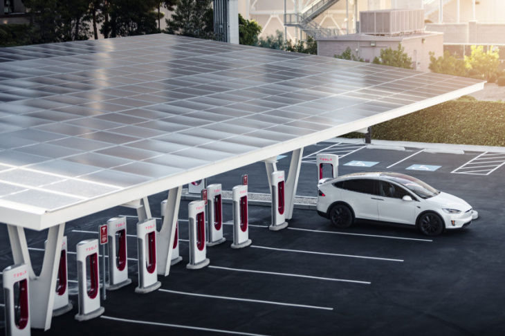 tesla leaks the locations of planned superchargers in the u.s. and canada