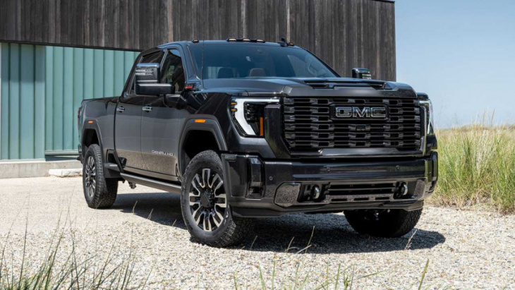 android, refreshed 2024 gmc sierra hd debuts with range-topping denali ultimate trim