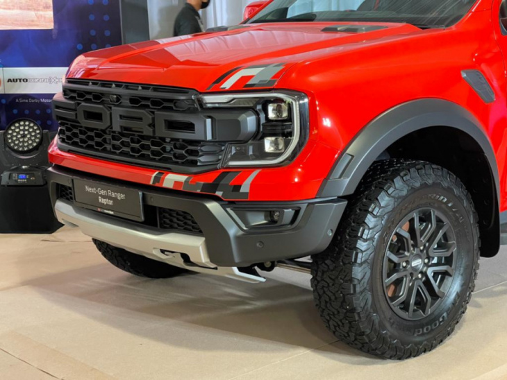 ford ranger raptor debuts in malaysia, price starts at rm259k