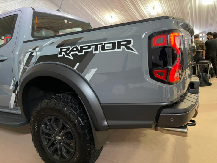 all-new 2022 ford ranger raptor debuts in malaysia, price starts at rm259k