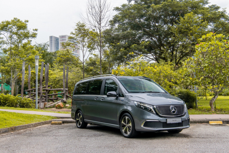 the new electric mercedes-benz: the eqv has arrived in singapore