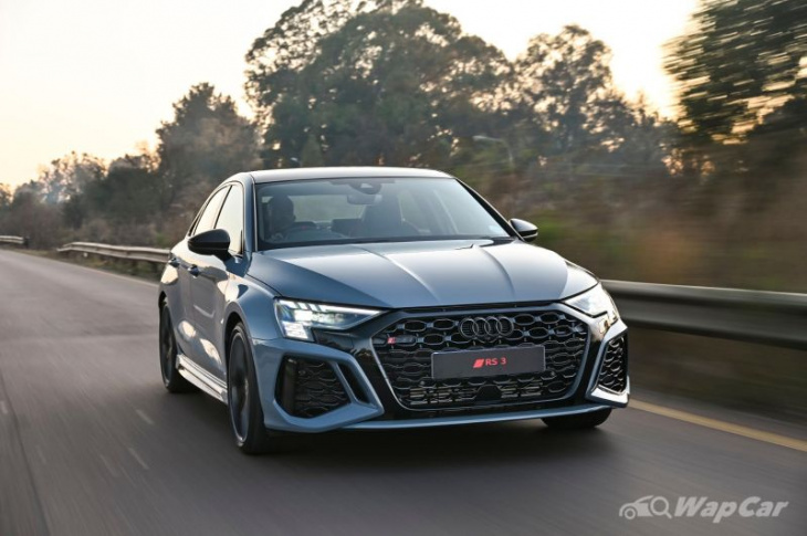 android, audi unleashes the all-new a3 sedan in malaysia from rm332k, but we think you'll dig the  the rs 3 sedan more