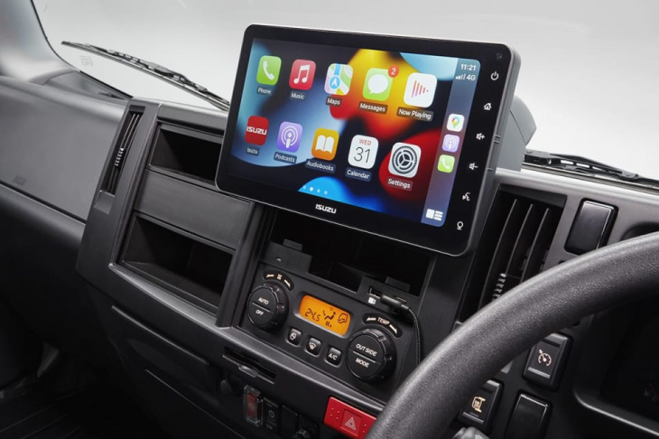 android, moving up from a ute to an isuzu light truck
