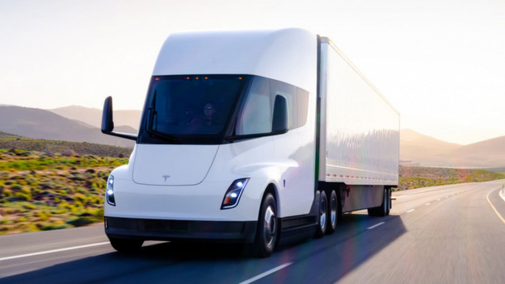 tesla semi truck production begins with first deliveries on 1st december