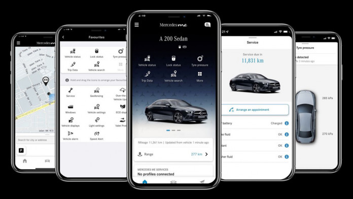 mercedes me store launched in malaysia – navigation now requires subscription