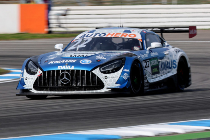auer closes title points gap with pole in dtm at hockenheim