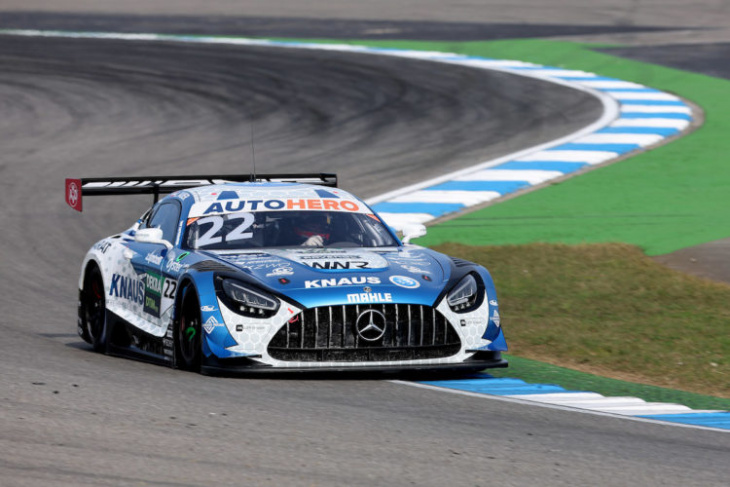 lucas auer closes to within two points of title with hockenheim dtm win