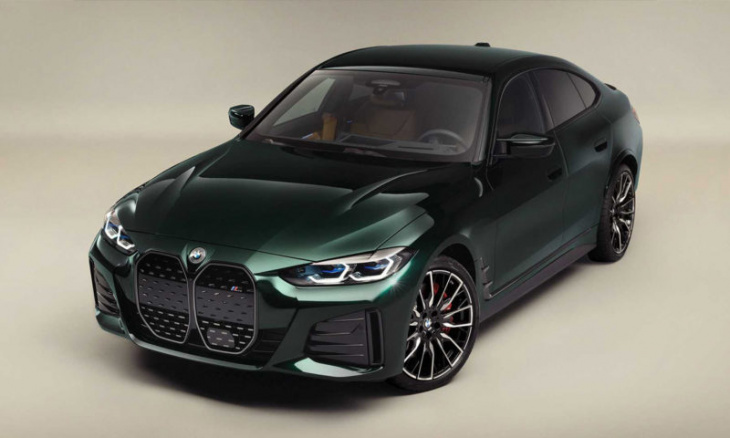 bmw collaborate with kith to create bespoke i4 m50