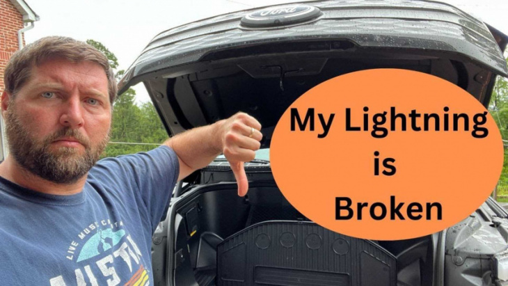 this ford f-150 lightning's issues frustrate owner, remind him of his tesla