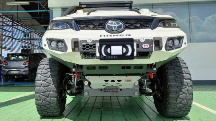 toyota fortuner gr sport modified into a beast by hamer