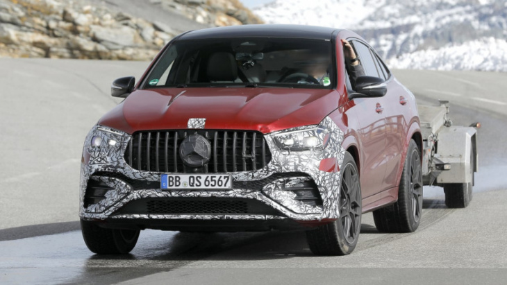 new 2023 mercedes gle spotted in amg 53 form