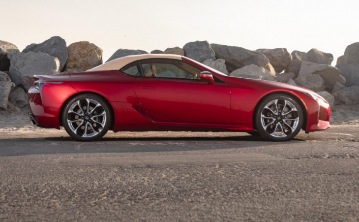 amazon, android, 2023 lexus lc benefits from improved handling for v-8-powered lc 500