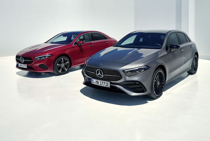 android, mercedes unveils refreshed a-class