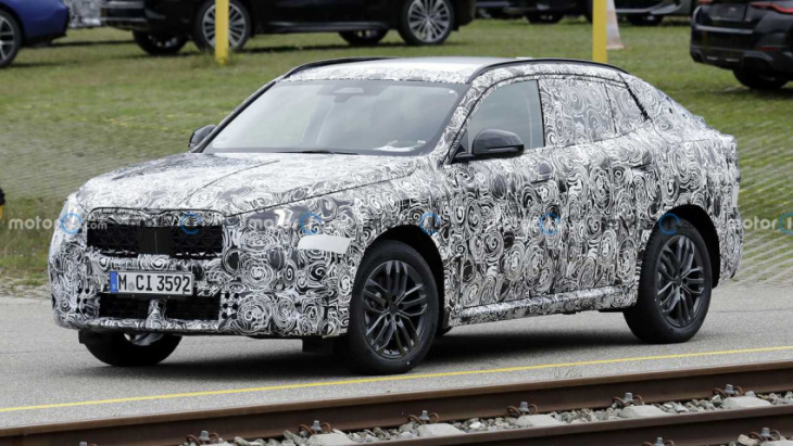 next-gen bmw x4 spied for the first time, could be ix4 ev