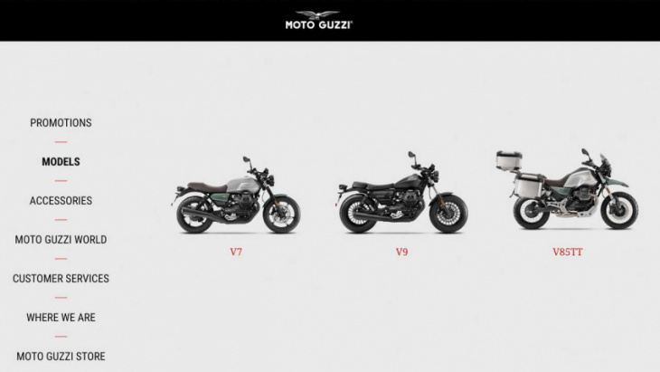 leaked moto guzzi v850 x web page reveals design inspirations