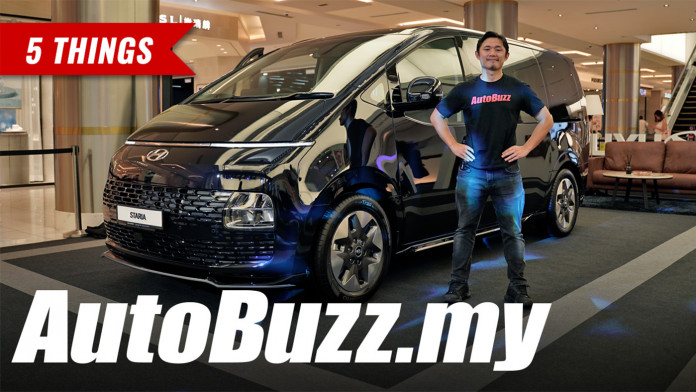android, video: new 10-seater hyundai staria, from rm180k – 5 things